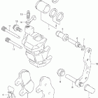 LT-F500F Quad Runner 4WD Front caliper (model w / x)