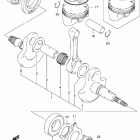 LT-A400F Eiger Auto 4WD Коленвал