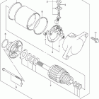 LT-A400F Eiger Auto 4WD Стартер электрический