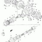 LT-F500F Quad Runner 4WD Final bevel gear (rear)(model w / x)