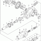 LT-A400F Eiger Auto 4WD Редуктор задний