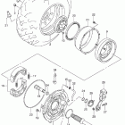 LT-A400F Eiger Auto 4WD Заднее колесо правое