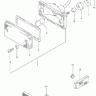 LT-F300F King Quad 4WD Tail lamp (model x / y)
