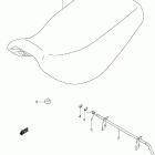 LT-F300F King Quad 4WD Сиденье (model k2)