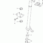 LT-F500F Quad Runner 4WD Steering shaft (model w / x)