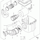 LT-A400F Eiger Auto 4WD Воздухозаборник