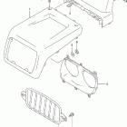 LT-F250F Quad Runner 4WD Headlamp cover