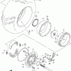 LT-F500F Quad Runner 4WD Right rear wheel (model w / x / y)