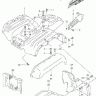 LT-F250F Quad Runner 4WD Front fender (model k1 / k2)