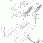 LT-F500F Quad Runner 4WD Fuel tank (model x / y)