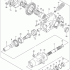 LT-A400 Eiger Auto 2WD Редуктор задний