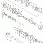 LT-F500F Quad Runner 4WD Трансмиссия 1