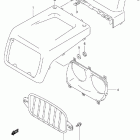 LT-F300F King Quad 4WD Headlamp cover