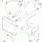 LT-F500F Quad Runner 4WD Радиатор и Патрубки