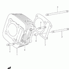 LT-F250F Quad Runner 4WD Цилиндр