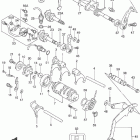 LT-F300F King Quad 4WD Механизм  переключения передач