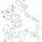 LT-F500F Quad Runner 4WD Front caliper (model y / k1 / k2)