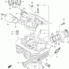 LT-A400F Eiger Auto 4WD Головка цилиндра