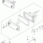LT-F500F Quad Runner 4WD Задний фонарь