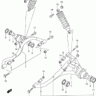 LT-F300F King Quad 4WD Suspension arm