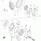 LT-F300F King Quad 4WD Заднее колесо правое