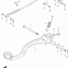 LT-F300F King Quad 4WD Задний тормоз