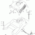 LT-F500F Quad Runner 4WD Топливный бак (модель W)