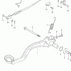 LT-F250F Quad Runner 4WD Задний тормоз