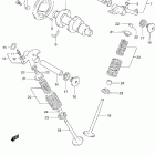 LT-F500F Quad Runner 4WD Распределительный вал-клапана