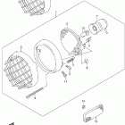 LT-F500F Quad Runner 4WD Headlamp (model w / x)
