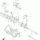 LT-F300F King Quad 4WD Transmission lever