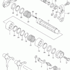 LT-A400F Eiger Auto 4WD Механизм  переключения передач