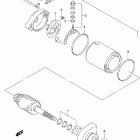 LT-F500F Quad Runner 4WD Стартер электрический