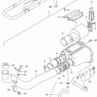 LT-F300F King Quad 4WD Воздухозаборник