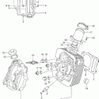 LT-F250F Quad Runner 4WD Головка цилиндра