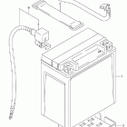 LT-F400F Eiger 4WD АКБ