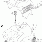 LT-F400F Eiger 4WD Топливный бак