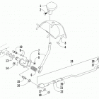 ATV 700 DIESEL EFT GREEN Рычаг переключения