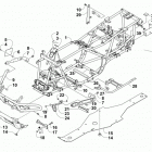 TBX 700 T3S RED Рама ,баипера и защита