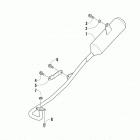 ATV 90 2X4 DVX  White (US) Глушитель