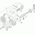 TRV 700 XT ORANGE Трансмиссия