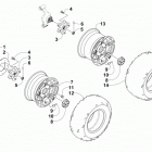 ATV 1000 XT EFT RED Колеса и покрышки