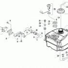 ATV 300 2X4 UTILITY RED Топливный бак