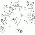 TRV 1000 XT EFT BLUE Гидравлический тормозной механизм
