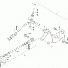 ATV 90 2X4 UTILITY RED Рычаг переключения