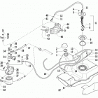 ATV 700 DIESEL EFT GREEN Топливный бак и фильтр