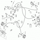 ATV 550 EFT BLACK Гидравлический тормозной механизм