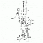 ATV 90 2X4 UTILITY RED Карбюратор