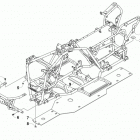 ATV ALTERRA 500 XT EPS WHITE Рама ,баипера и защита