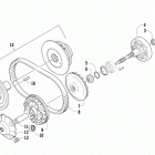 ATV 400 4X4 EFT RED Трансмиссия